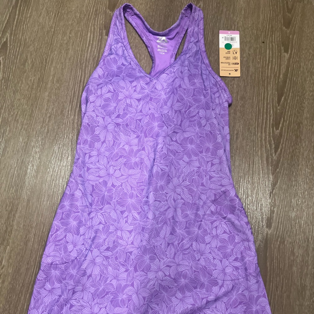 ZeroXposur Lavender Floral Mini Dress